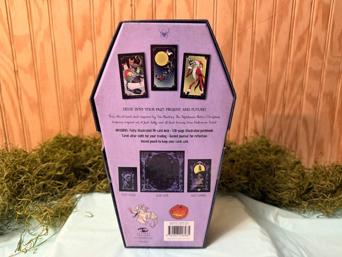 Disney Tim Burton’s The Nightmare Before Christmas Deluxe Tarot Deck Gift Set