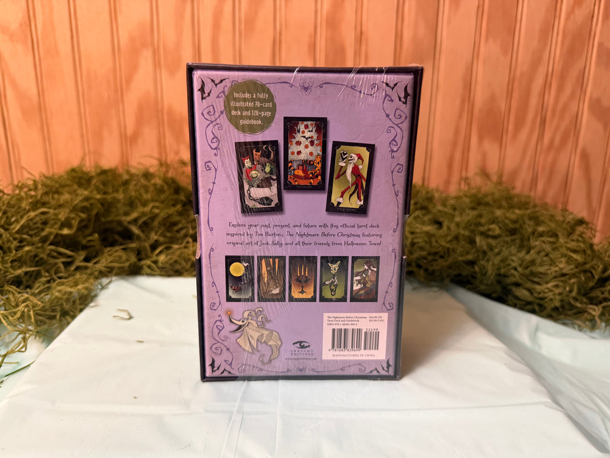 Disney Tim Burton’s The Nightmare Before Christmas Tarot Deck and Guidebook Gift Set